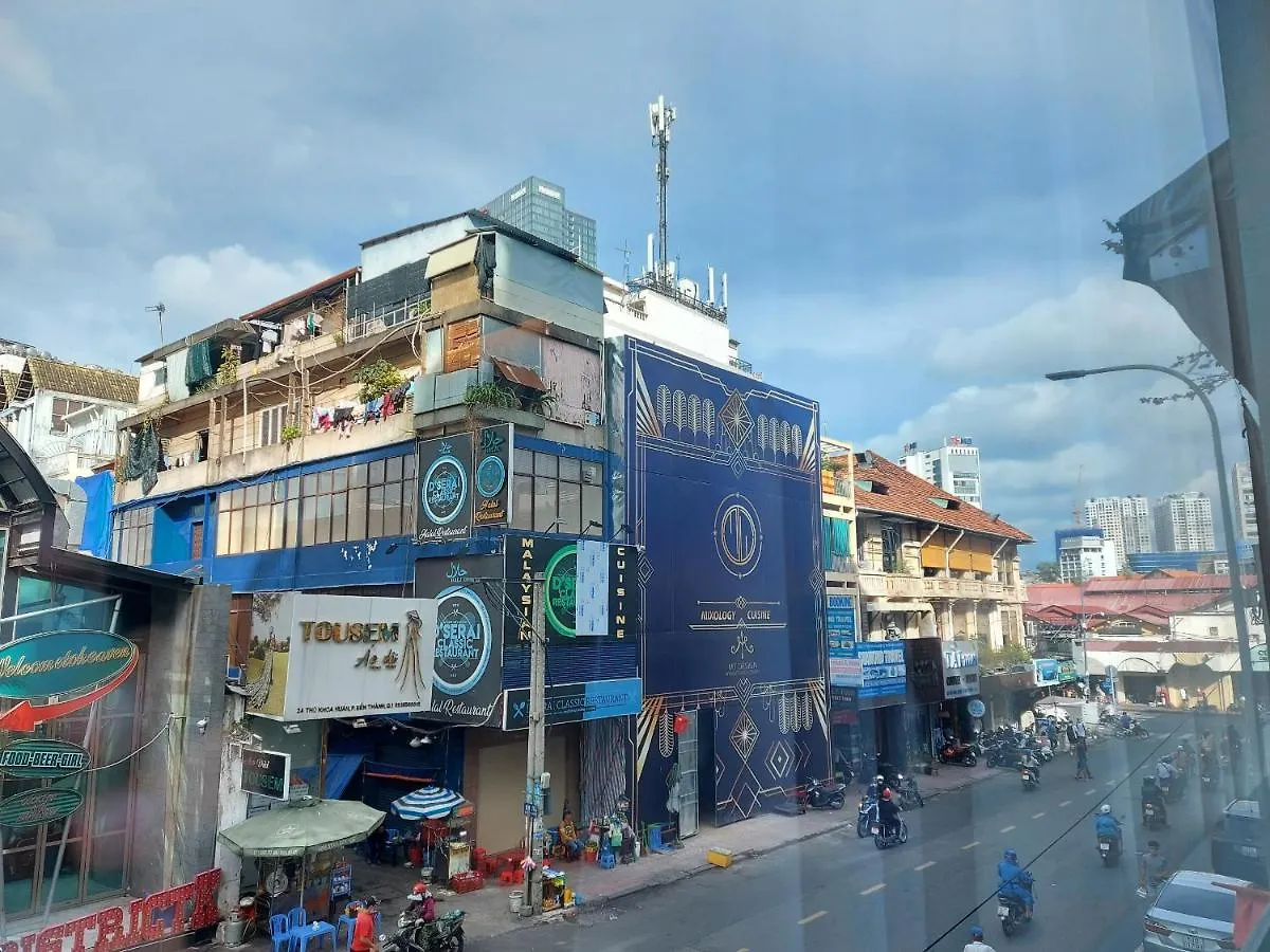 Ben Thanh Market - Hotel Premium Ho Či Minovo Město 3*,